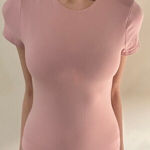 Abercrombie & Fitch Soft Pink Short Sleeve Tee